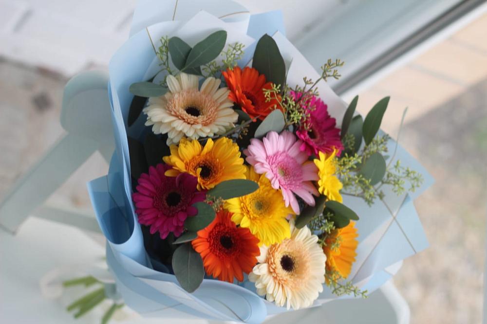 Букет цветов из: Герберы в Аксубаево