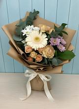 Букет цветов из:  Герберы и Хризантемы в Аксубаево