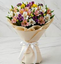 Букет цветов из:  Альстромерии в Аксубаево