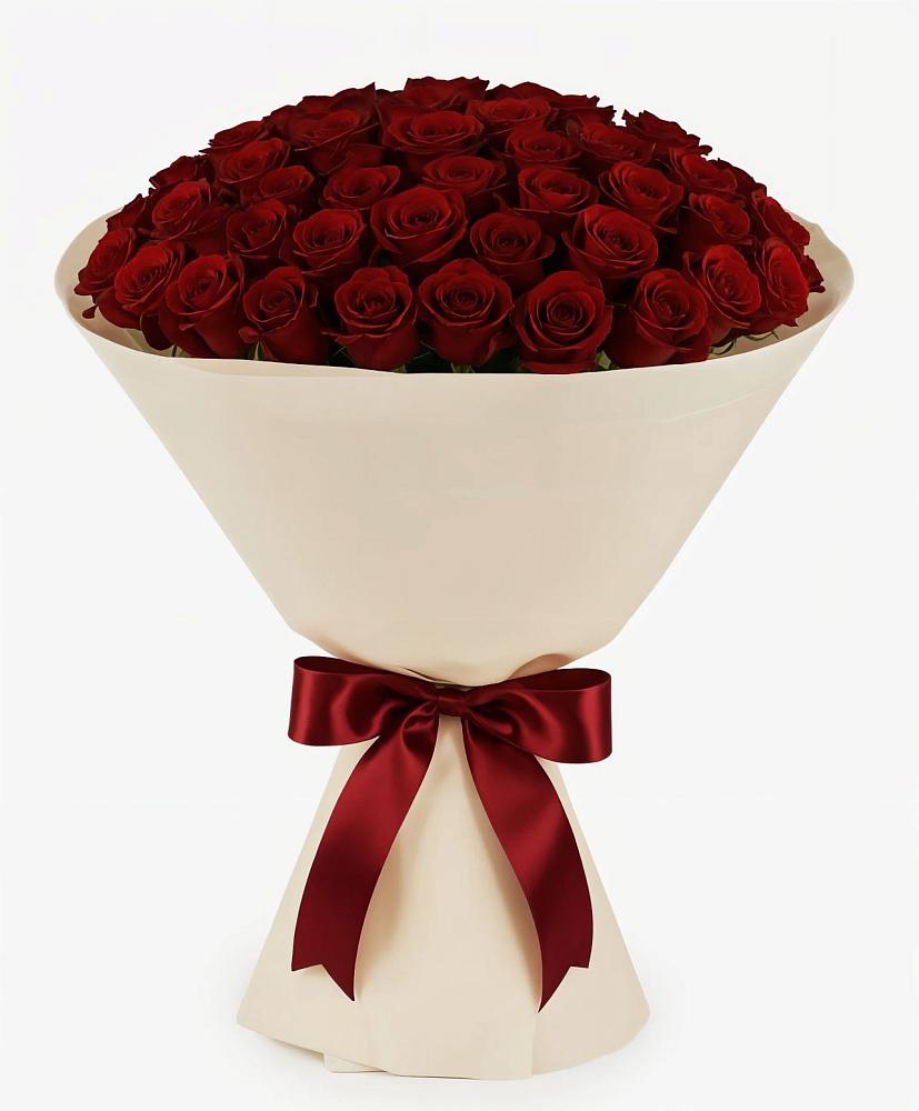 101 Бордовая роза Блэк Бакарра в Аксубаево Букет 101 Бордовая роза Блэк Бакарра в Аксубаево